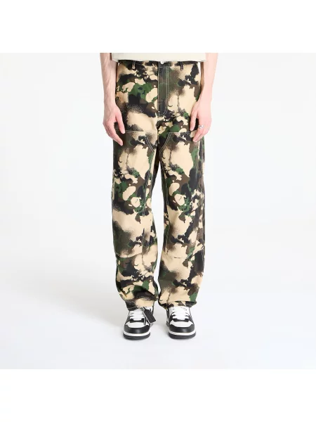 Spodnie A Bathing Ape® biznesowe zielone