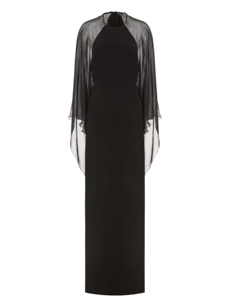 Rochie Alberta Ferretti din șifon negru
