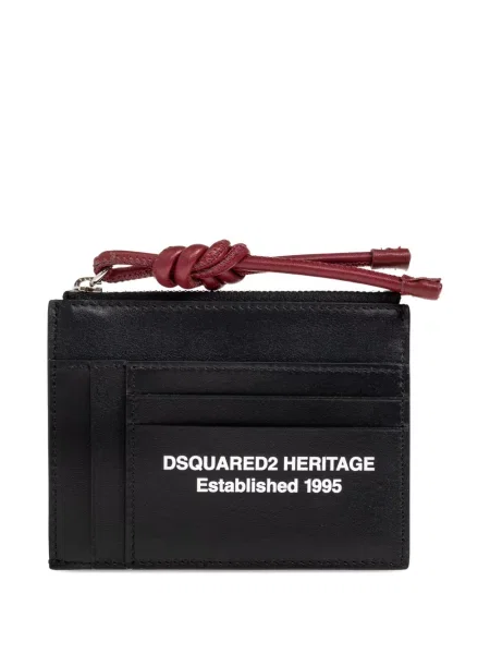 Portofel Dsquared2 din piele negru