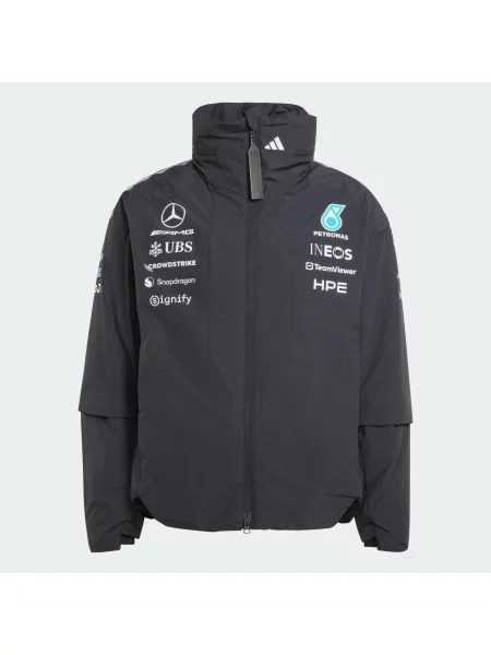 KURTKA MERCEDES AMG PETRONAS FORMULA 1 TEAM ENGINEERS czarna