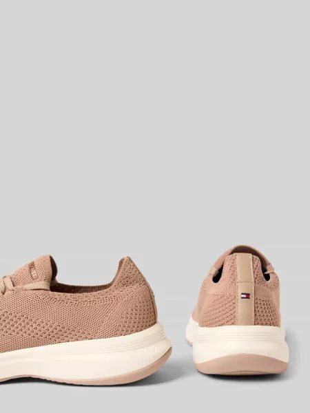 Tommy Hilfiger sneakersy TH KNIT RUNNER beżowy