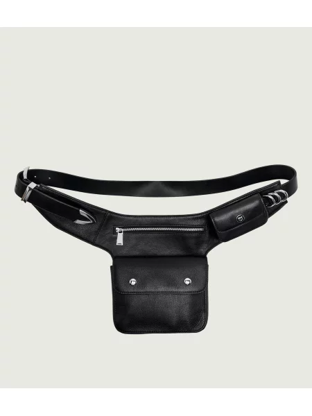 Rucsac Pinko din piele negru