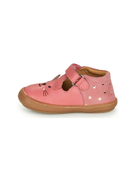 Pantofi copii Citrouille Et Compagnie roz