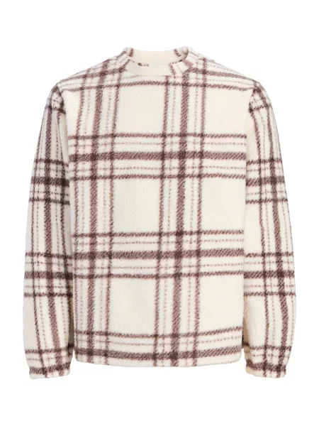 JACK & JONES Pulover JORSebastian maro alb