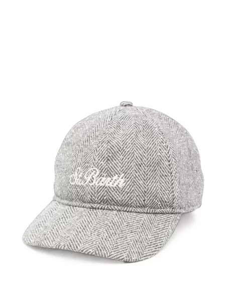 Șapcă Mc2 Saint Barth cu model herringbone gri