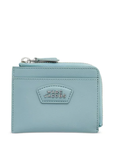 Portofel Marc Jacobs din piele albastru