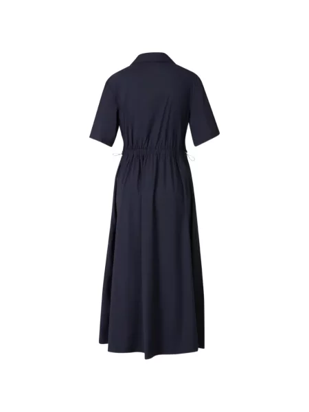 Rochie tip cămașă Herno cu cordon albastru