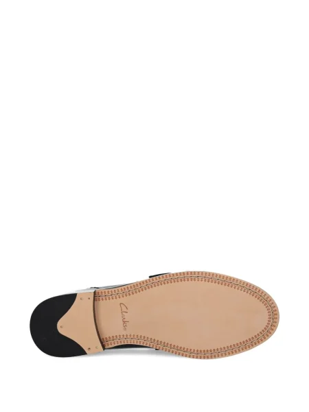 Кожени лоуфъри Clarks Originals черно