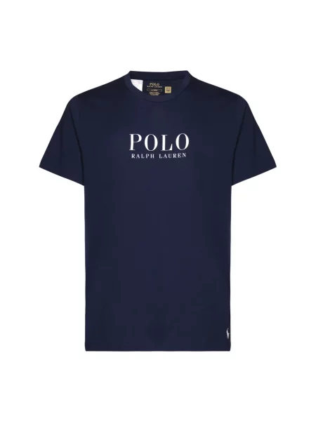 Piżama Polo Ralph Lauren klasyczna niebieska