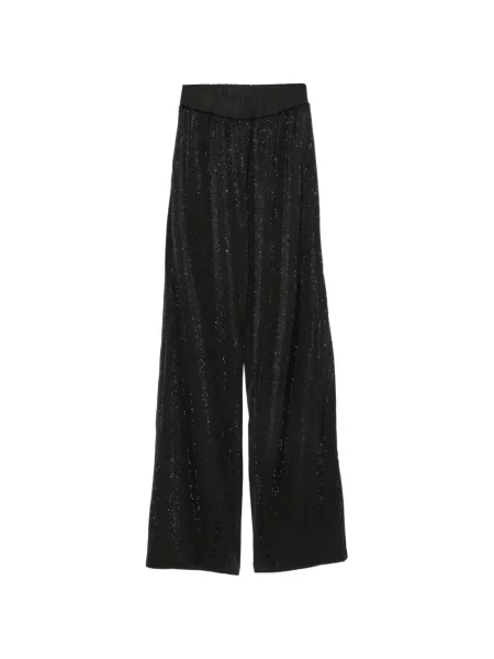Pantaloni Twenty Fourhaitch din satin negru