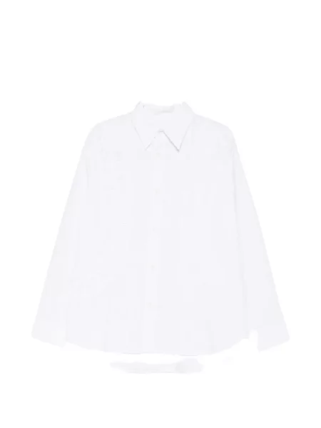 Риза Sage Nation с волани бяло