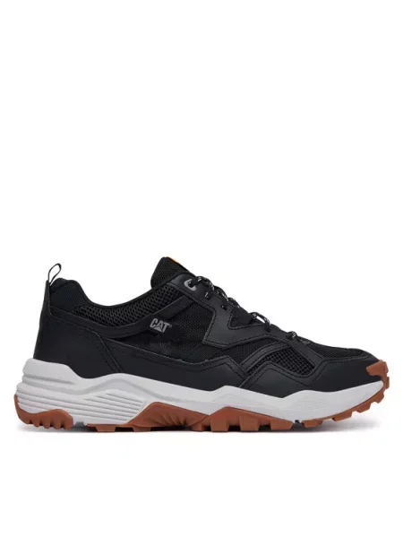 CAT Footwear Sneakers Grapple Leather Mesh negru