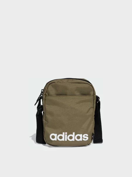 Переработанный сумка кросс-боди Adidas зеленая