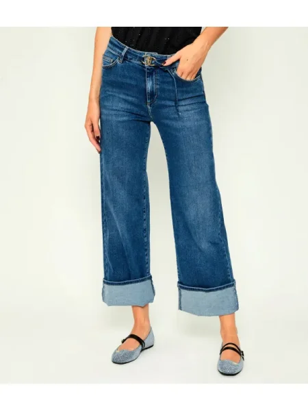 Liu Jo Blugi B.UP Good Cropped H. | flare fit albastru
