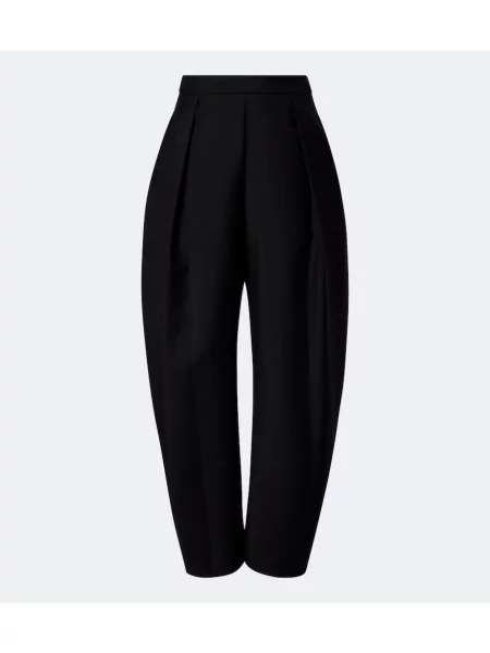 Pantaloni Róhe de lână negru