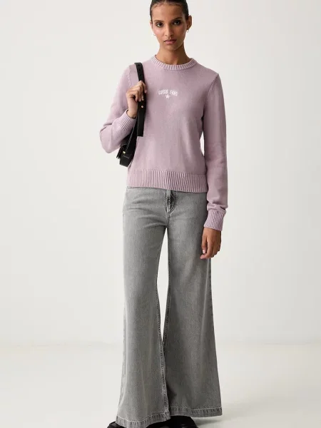 Guess Jeans pulover pentru femei din violet