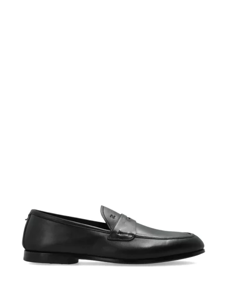 Pantofi loafer Fabi din piele negru