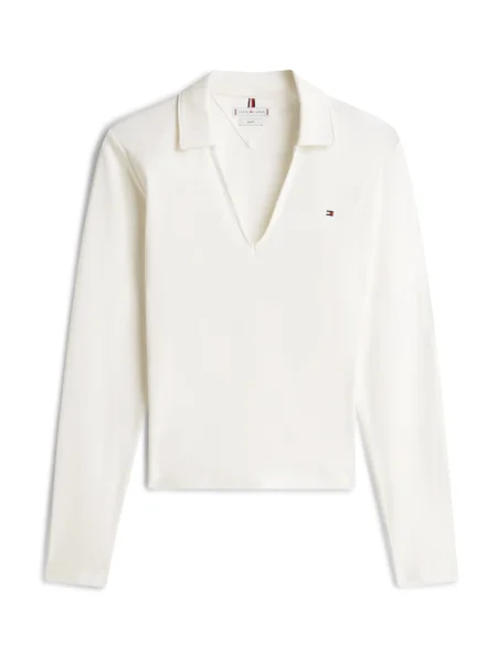 TOMMY HILFIGER Majica mornarska / rdeča bela