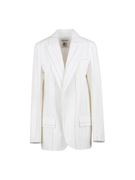 Marynarka Semicouture wełniana biała