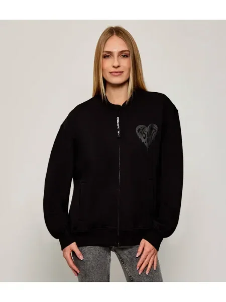 AllSaints Hanorac POSTER | Relaxed fit negru