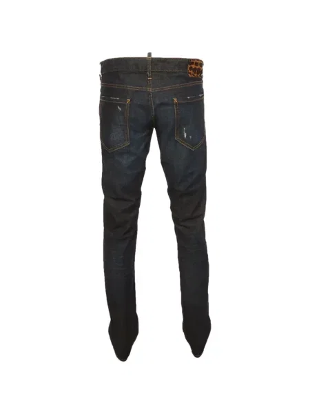 Blugi Dsquared2 zdrențuiți albastru