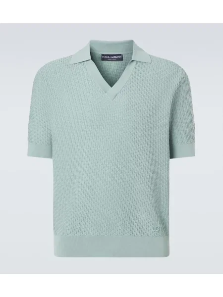 Polo majica Dolce&gabbana zelena