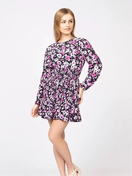 Сукня міні YUKI фуксія