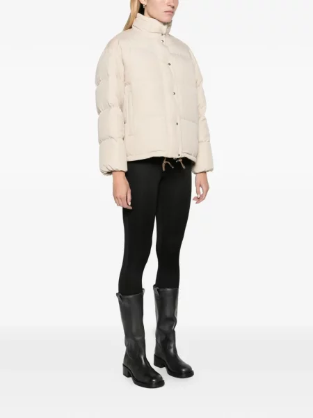 Scurt geanta de piele Moncler