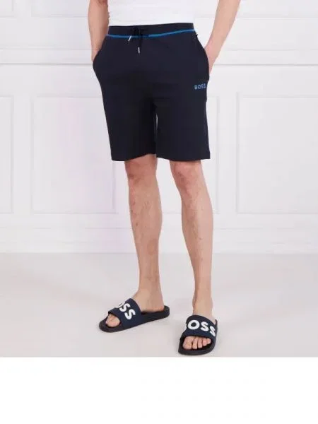 BOSS BLACK Rövidnadrág Tracksuit fekete