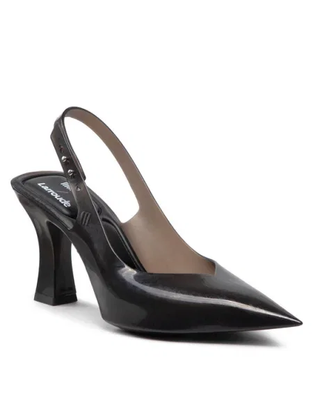 Обувки с тънък Melissa MELISSA SLINGBACK HEEL + LARROUDE M черно
