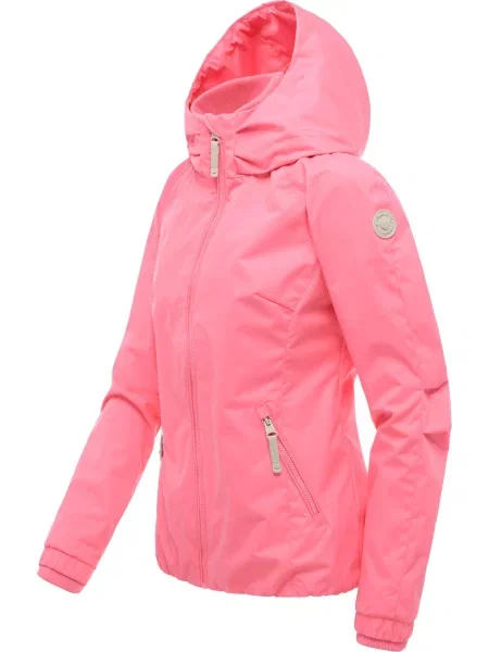 Ragwear Geacă funcțională Dizzie zmeură roz