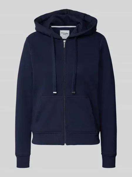 Bluza rozpinana z zamkiem błyskawicznym Christian Berg Woman granatowa