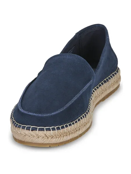Pantofi loafer Tommy Hilfiger din piele de căprioară albastru