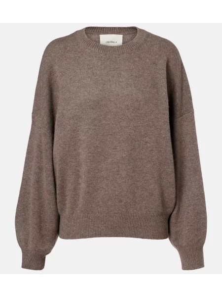 Pulover Lisa Yang din cașmir maro