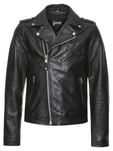 Schott NYC Átmeneti dzseki fekete