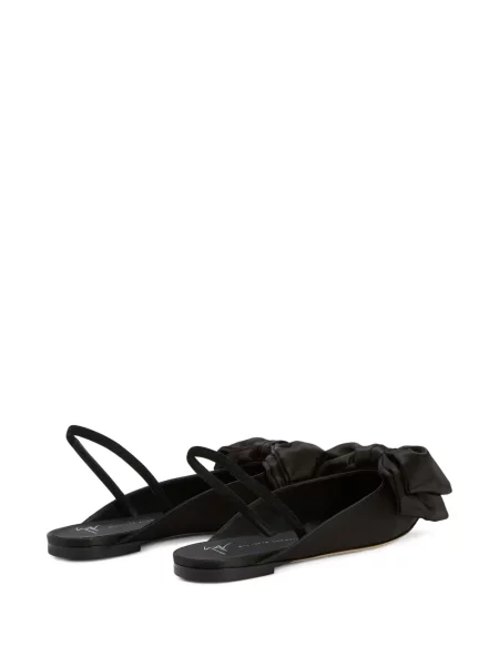 Μπαλαρίνες Giuseppe Zanotti με φιόγκο μαύρο