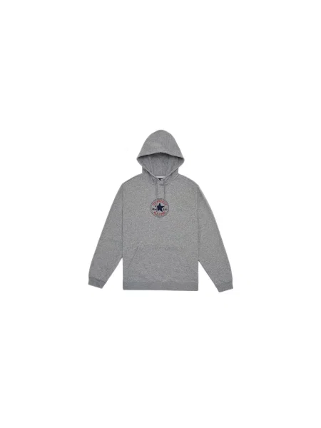 Converse Center All Star Logo Mężczyźni Bluzy i bluzy z kapturem Converse Size: XXS szary