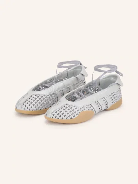 Adidas Originals Baleríny Taekwondo Mei Ballett stříbrná