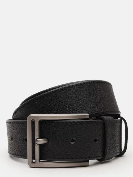 Кожаный ремень Borsa Leather черный