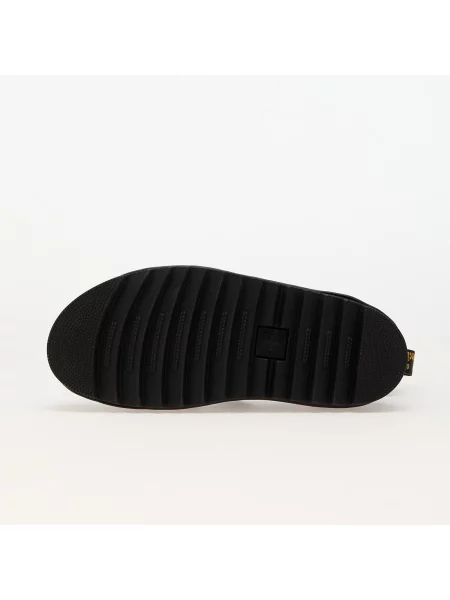 Trampki Dr. Martens skórzane na platformie czarne