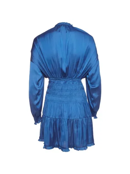 Rochie mini Maje cu legături albastru