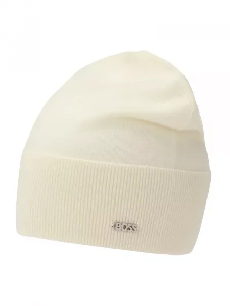 BOSS Căciulă Lari' alb