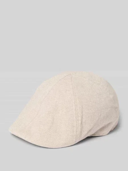 Kaszkiet z elastyczną wstawką Müller Headwear beżowa