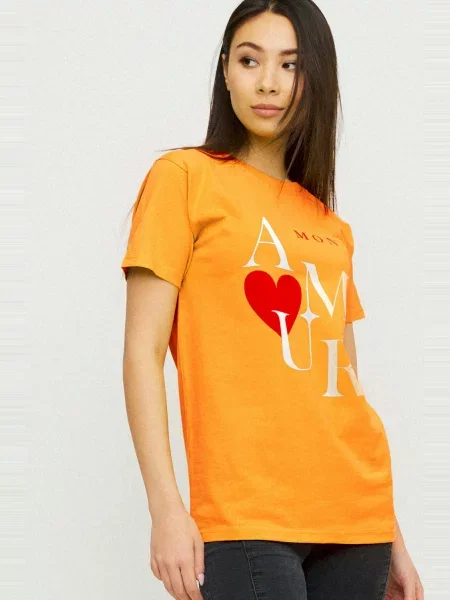 Футболка Yappi оранжевая