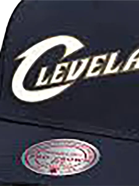 Șapcă Mitchell & Ness cu autograf albastru