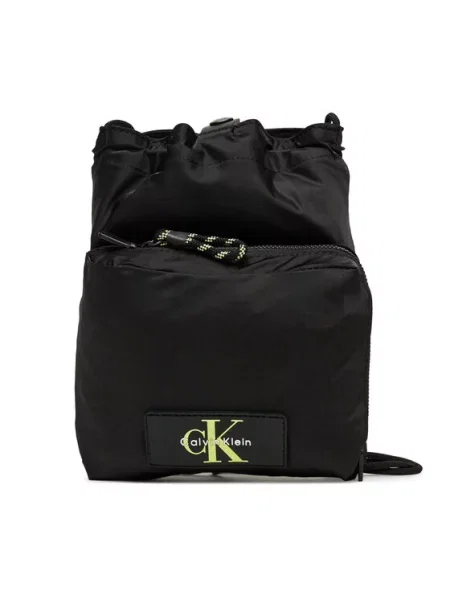 Crossover torbica Calvin Klein Tech Utility Small Cb crna