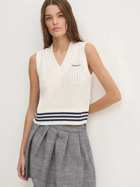 Adidas Originals mellény Knit Vest bézs