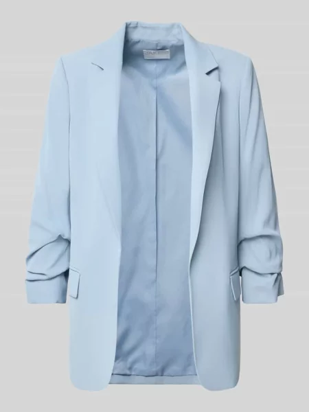 Marynarka w kroju relaxed fit z z patkami Jake*s Collection błękitna