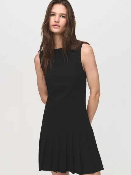 MANGO Rochie JOLIE' negru