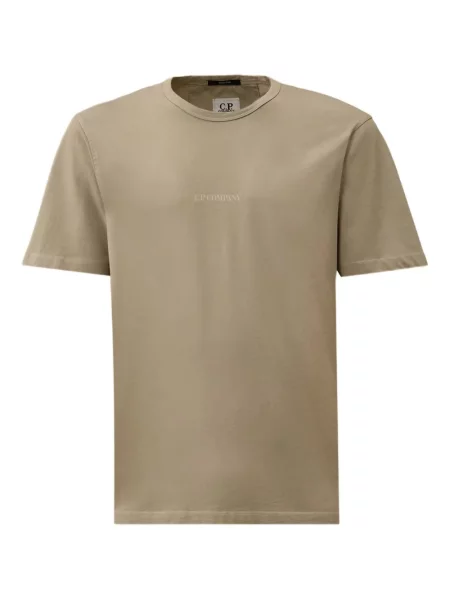 Tricou C.p. Company cu broderie verde